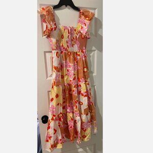 Buddy Love Floral Maxi Dress - Size L